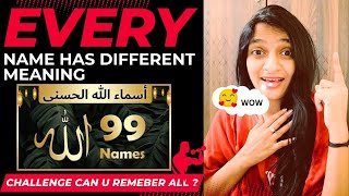 Allah ke 99 naam | Asma ul husna | أسماء الله الحسنى | Allah 99 names | INDIAN REACTION #islam