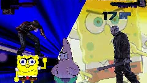 MUGEN Request: Jason Voorhees & Freddy Krueger Vs Spongebob V2 & Patrick Star V2