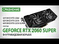 GeForce RTX 2060 SUPER: сравнение с RTX 2060, RTX 2070 и RTX 2070 SUPER