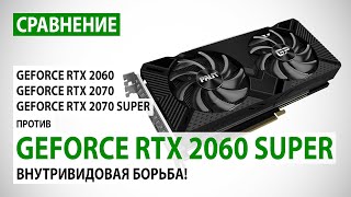 GeForce RTX 2060 SUPER: сравнение с RTX 2060, RTX 2070 и RTX 2070 SUPER