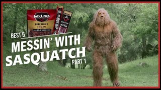 Messin with Sasquatch Part 1 - 5 of the best and funniest commercials of the Jack Links series