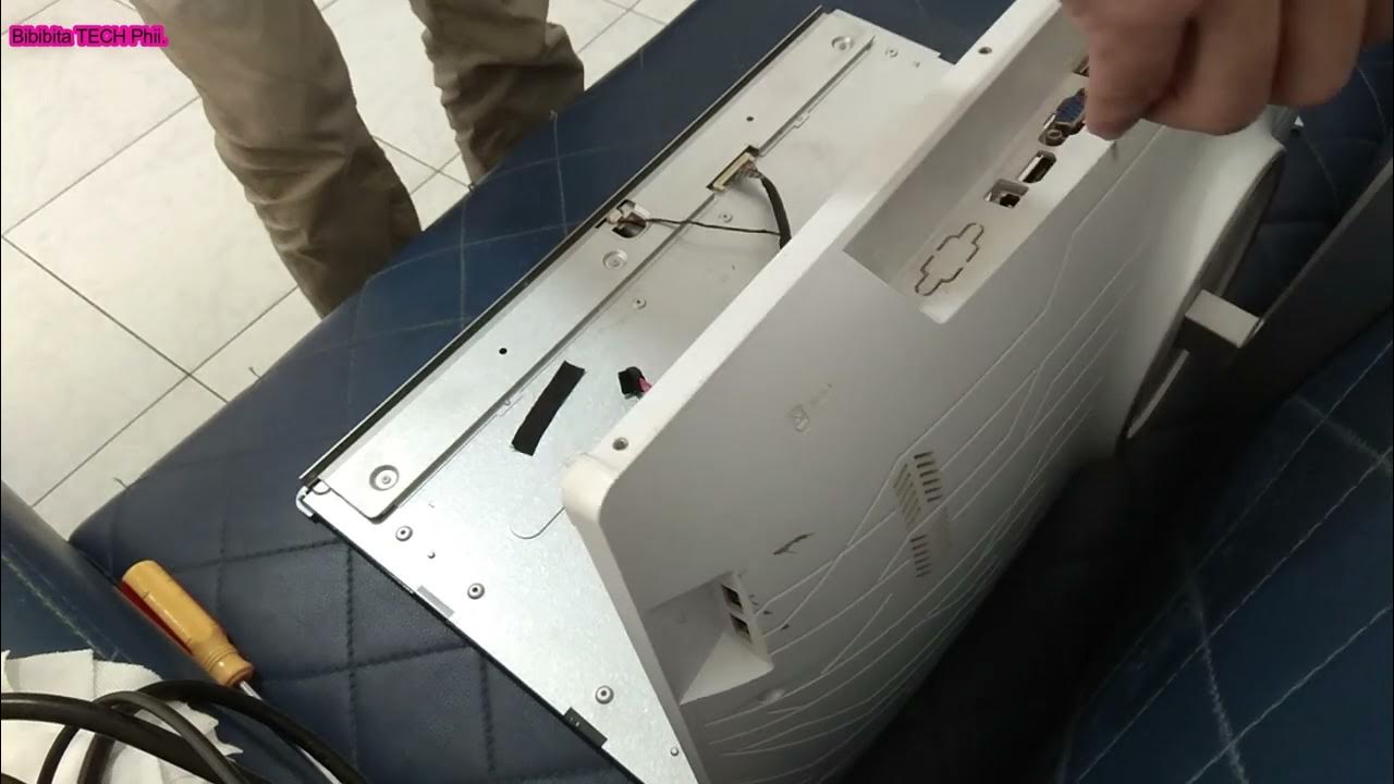 Pano tanggalin ang cover sa likod ng DHP All in one pc YouTube