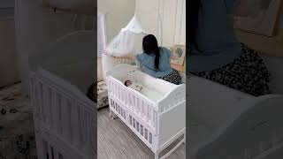 Model: CFM013. Baby crib—comfort and style for every nursery.#B2B #nurseryroom #supplier
