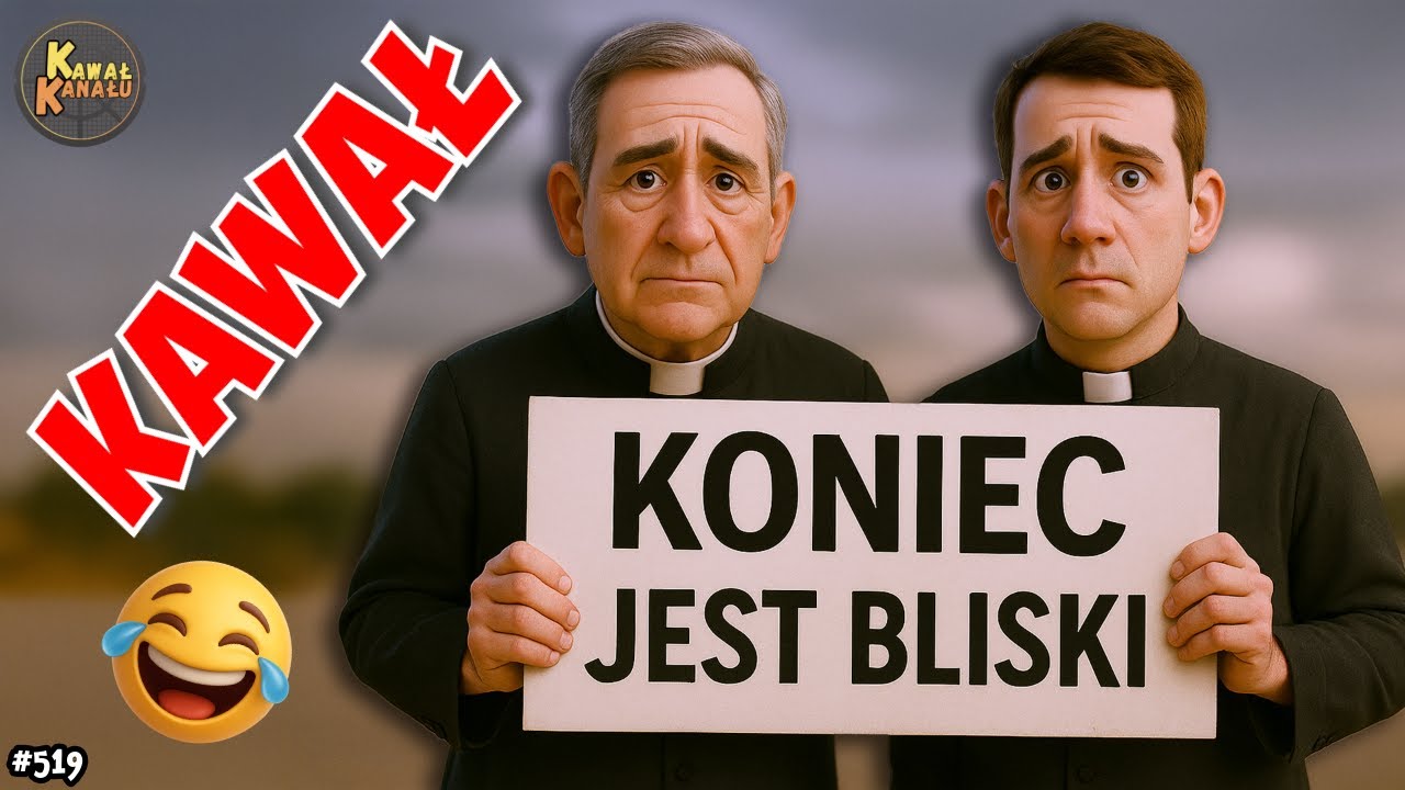 KONIEC JEST BLISKI! 😁 Kawał o księżach / Dowcip dnia 😉