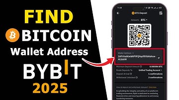 How to Find Bitcoin Wallet Address on Bybit 2025 | Get Bybit BTC Deposit Address