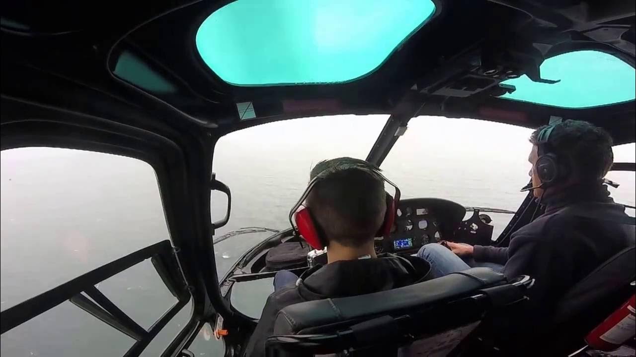 Navette Fromentine Ile d'Yeu en Hélicoptère YouTube