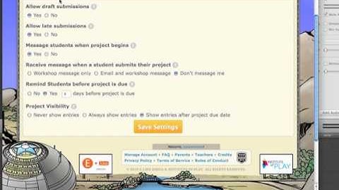 Class Projects in Gamestar Mechanic