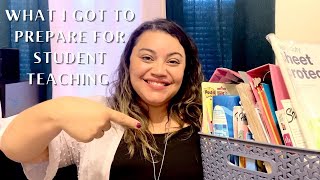 What I got to prepare for Student Teaching | Student Teaching Binder | Mentor Teacher Gift