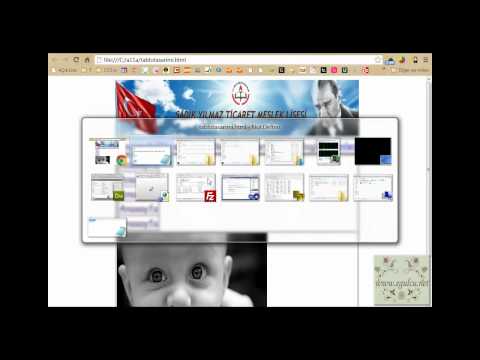 11. Sınıf  Tablo Ile Site Taslağı Oluşturma. Anlatım:ekrem Gülcüoğlu
