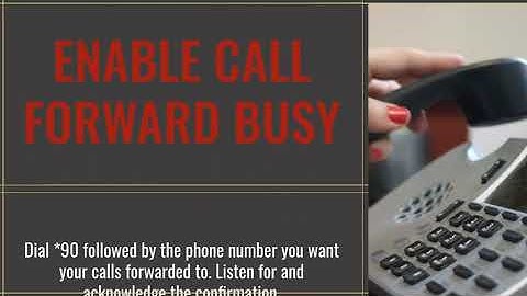 VoIP Much - Call Forward BUSY