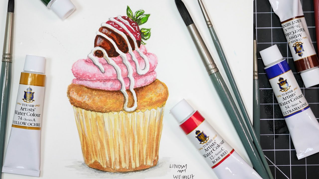 cupcake drawing – The Frugal Crafter Blog