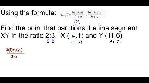 Partitioning a Segment