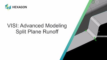 VISI by Hexagon Advanced Modeling Split Plane Runoff