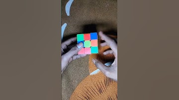 Cube magic trick shorts video ( 3x3 rubiks cube) #shorts #cube #rubikscube #youtubeshorts