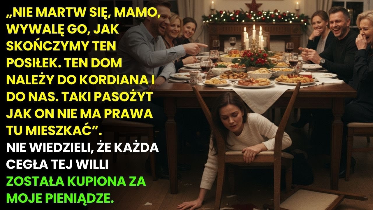 Leżałam na metalowej leżance w zamarzniętym garażu, owinięta śmierdzącym psim kocem, który wręczyła mi własna matka. Kilka godzin wcześniej mój brat Kordian, wśród śmiechu całej rodziny, zgolił mi...