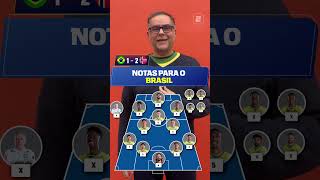 AS NOTAS PARA A ELIMINADA SELEÇÃO BRASILEIRA APÓS DERROTA CONTRA A NORUEGA! 😳🇧🇷