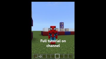 Spiderman Minecraft #minecraftbedrock #minecraft #bedwars #hypixel #bedrock #commandblock #spiderman