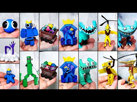 ROBLOX] Making DOORS All Monsters Sculptures Timelapse : Hotel