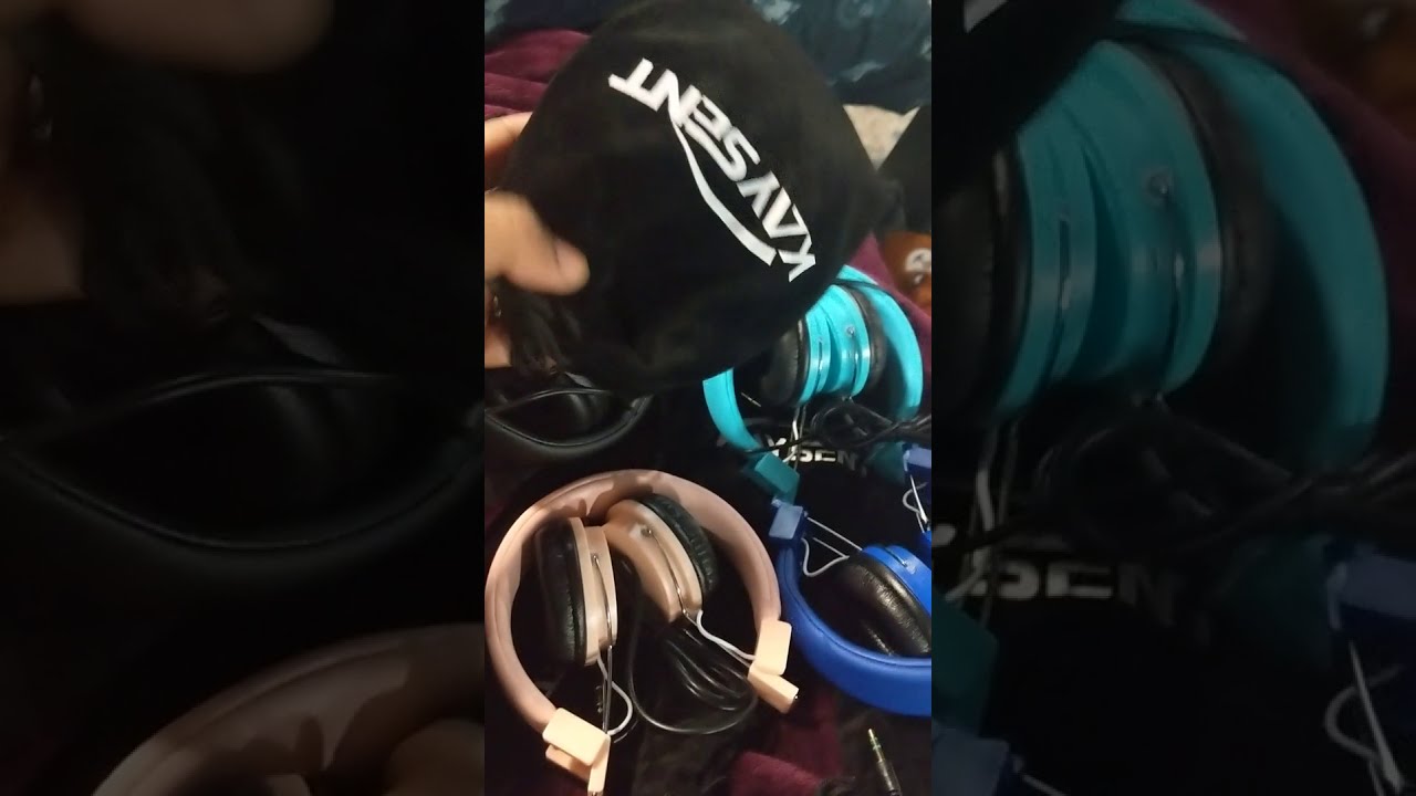 Kaysent Heavy Duty Classroom Headphones Review, Beautiful colors  Soft ear cups and headband  Foldab