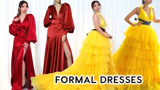 Formal/ Evening Dresses Tryon Haul *so extra*