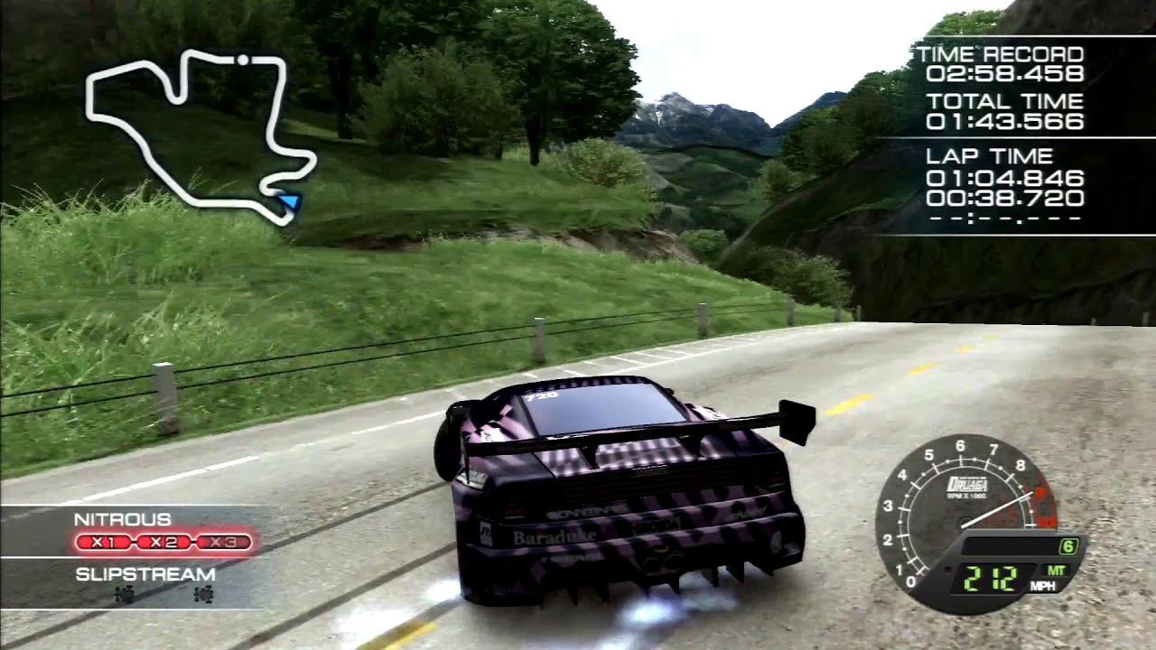 Ridge Racer 7 Course Guide/Tutorial for Online Battle #4 - Highland ...