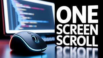 How to Set Mouse Wheel to Scroll One Screen at A Time in Windows 10/11