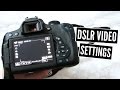 Best Video/Youtube Settings for Canon T6i (750D) DSLR