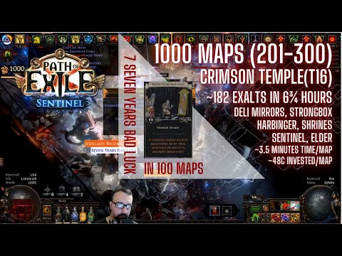 MAPS 201-300 [TAKE THREE] of Hunting the Apothecary - Preparation & (Personal) Results (27ex/hour)