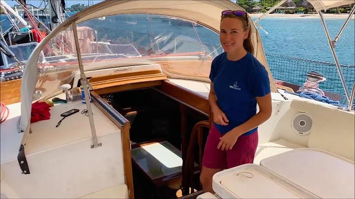 Laura Dekker giving a tour of big Guppy - EP29