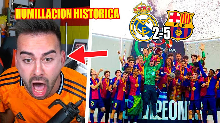Madridista Reacciona Real Madrid 2-5 Barcelona *HUMILLACIÓN HISTORICA* Final Supercopa España 2025