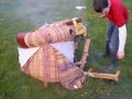 Lawinepijl in stoel