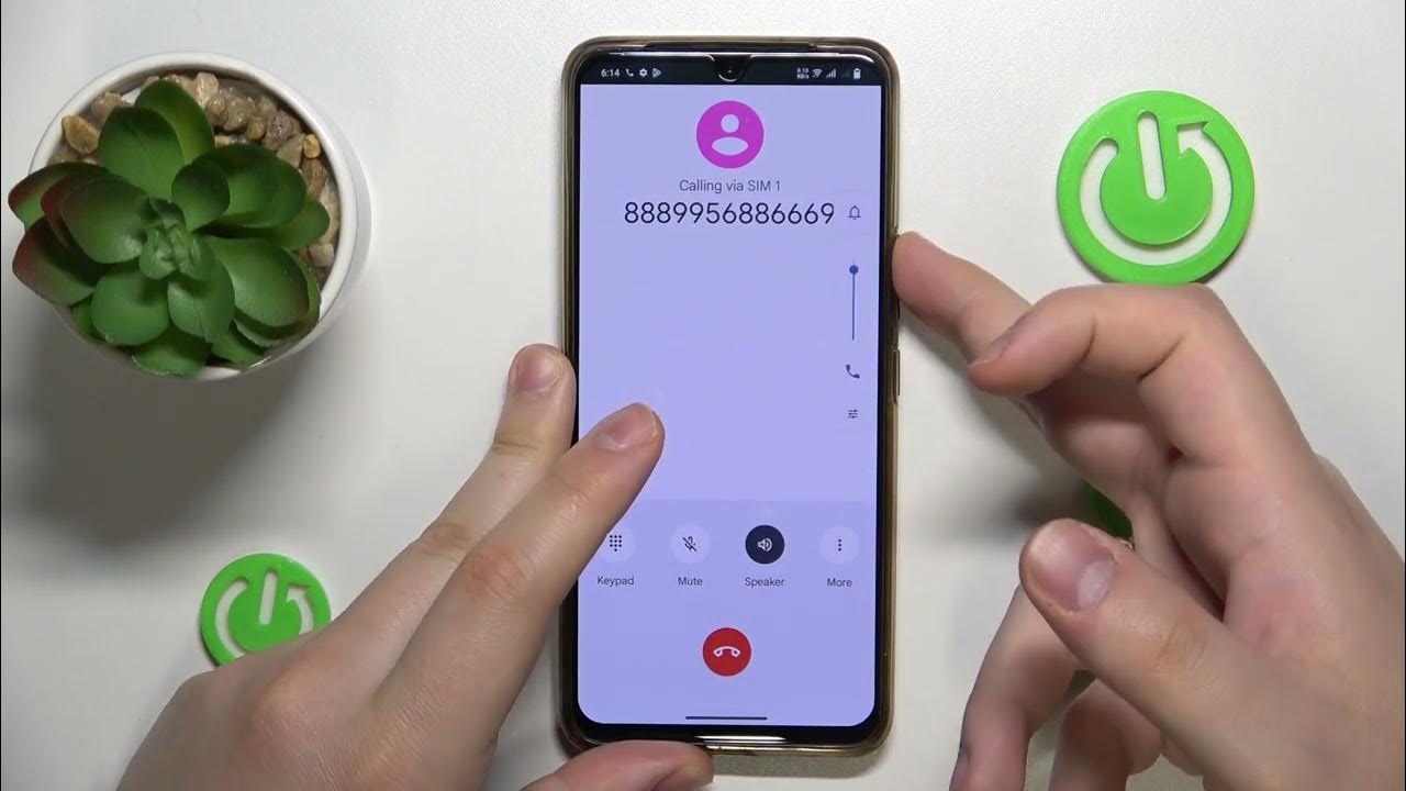 How to Turn On Speakerphone during a Call on VIVO T1 Pro 5G Hands
