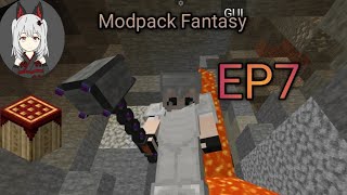 Minecraft Javaมือถือ Modpack Fantasy เอาชีวิตรอด-หาเเร่ได้ง่ายดายเเบบสุดๆหยุดไม่อยู่[DarkFox]EP7