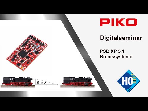 PIKO [D022] Digitalseminar Bremssysteme (ABC, DC) und entsprechende Decodereinstellungen