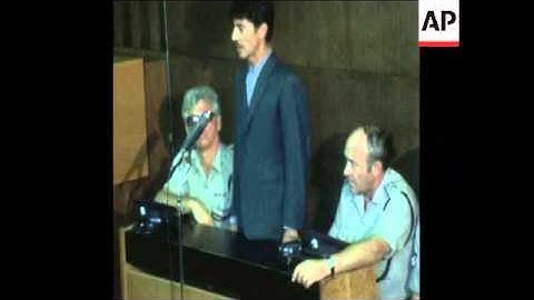 SYND 26-8-73 LIBYAN HIJACKER IN COURT ON PIRACY CHARGE