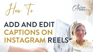 How to ADD + EDIT Captions  on Instagram REELS screenshot 3