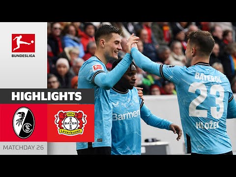 Freiburg Bayer Leverkusen Goals And Highlights