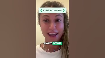 Found Consulting 1 Month Before Interviews—Landed Bain & McKinsey Internships