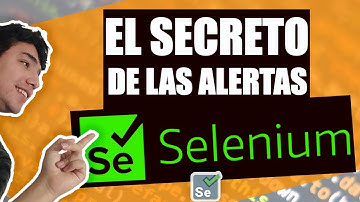 Alertas, avisos y confirmaciones en SELENIUM WEBDRIVER | Ventana emergente Selenium