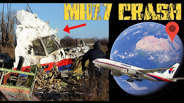 Malaysian Airlines Flight MH17 Crash Location😱! Google Earth