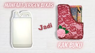 Rak Buku dari Jerigen Bekas Ide Kreatif Jerigen Bekas Jerigen Bekas Bisa Dibuat 