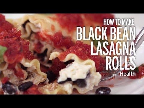 How to Make Black Bean Lasagna Rolls | Health
