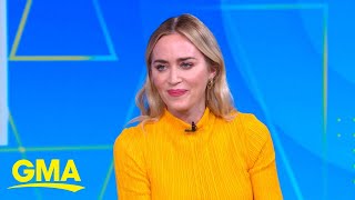 Emily Blunt talks new Western miniseries, 'The English' l GMA