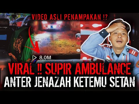 LAGI VIRAL !! SEREM BANGEET KALO JADI SUPIR AMBULANCE GINI