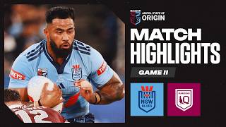 State Of Origin 2026 Blues V Maroons Match Highlights Game Ii