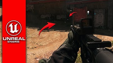 How to Add a Crosshair in Unreal Engine 5 (Beginner Tutorial)