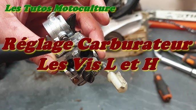 Comment régler le carburateur d'une tronçonneuse ?