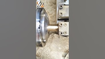 CNC lathe processing metal