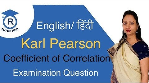 Karl Pearson coefficient of correlation | Dr. Ruchi Khandelwal
