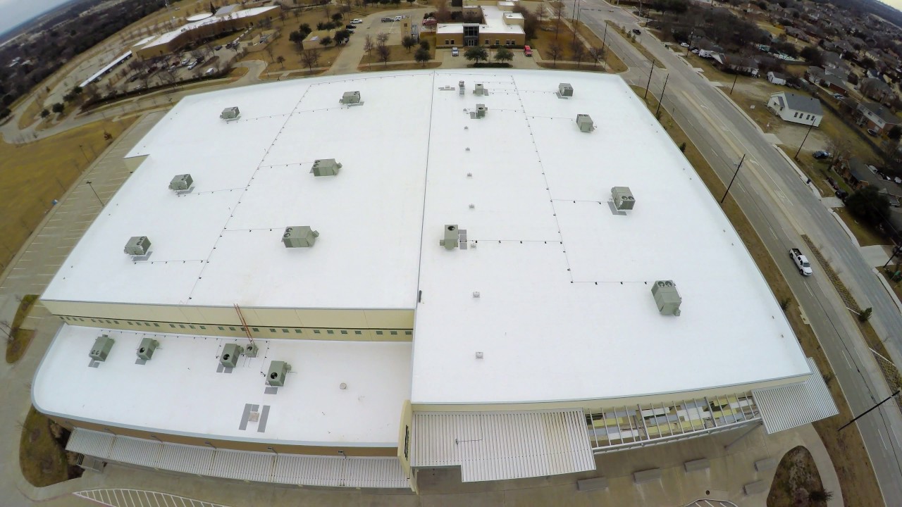 Plano Sports Authority TPO Roof Project YouTube